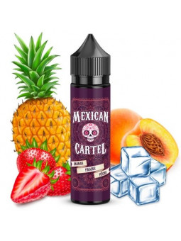 Ananas Fraise Pêche 50ml - Mexican Cartel