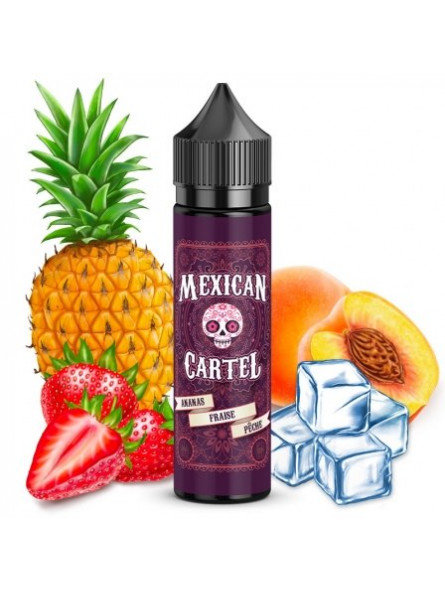 Ananas Fraise Pêche 50ml - Mexican Cartel