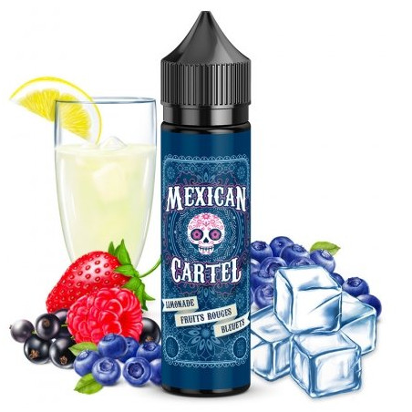 Limonade Fruits Rouges Bleuets 50ml - Mexican Cartel