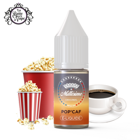 Pop'Caf 10ml (sel de nicotine) - Millésime