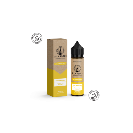 Citron Naturel 50ml - A La Fiole