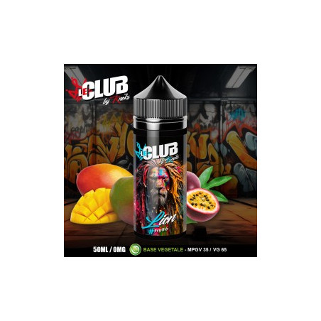 Lion - Fruits du serpent Mangue/Passion 50ml - Le Club By Knoks