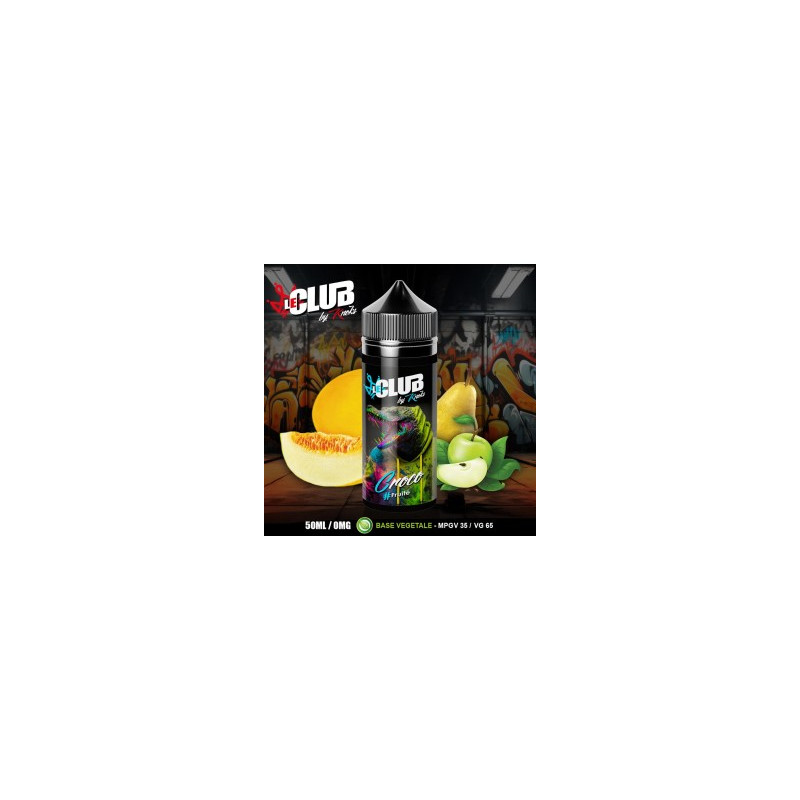 Croco - Melon Pomme/Poire 50ml - Le Club By Knoks