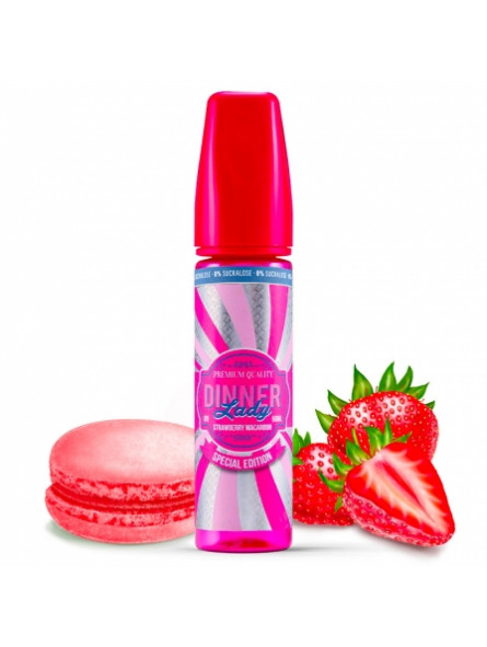 Strawberry Macaroon - Dinner Lady